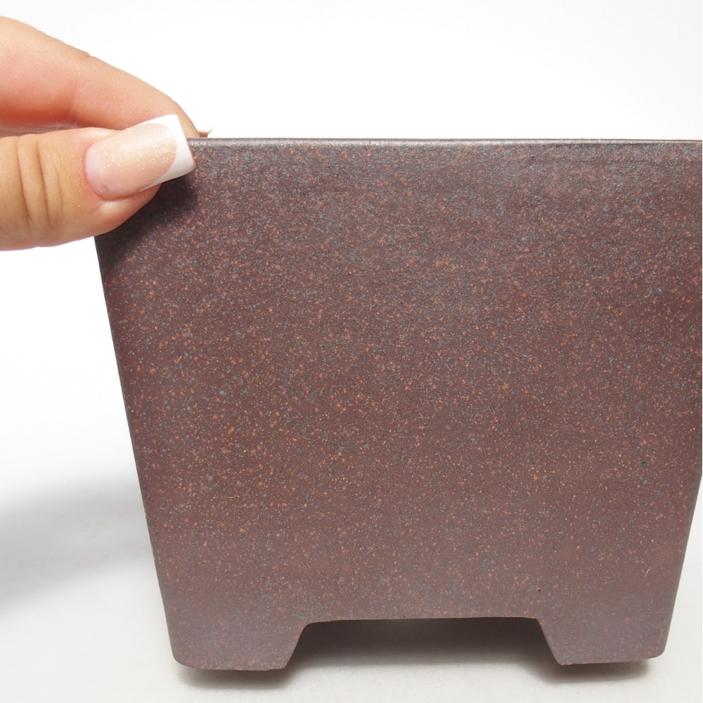 Ciotola 14 x 14 x 11 cm marrone