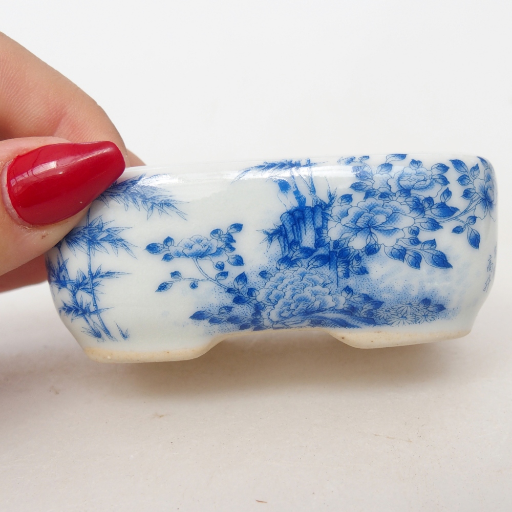 Mini bonsai 8 x 6 x 3 cm, bianco