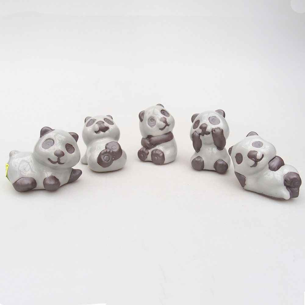 Figurina in ceramica 5 pezzi