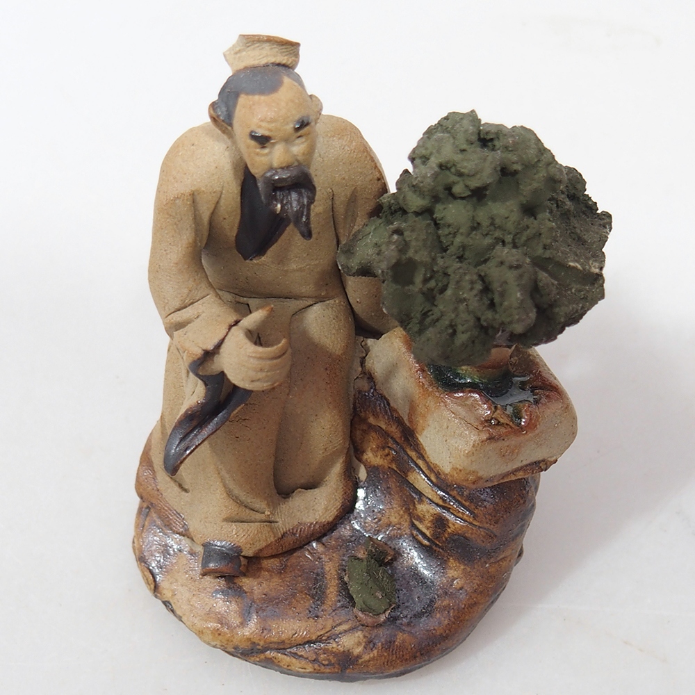 Statuetta in ceramica - Bonsaiista
