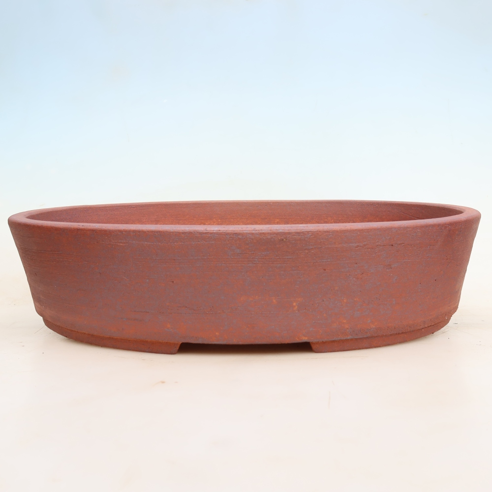 Vaso da bonsai in ceramica 38,5 x 30 x 8,5 cm, colore metallizzato