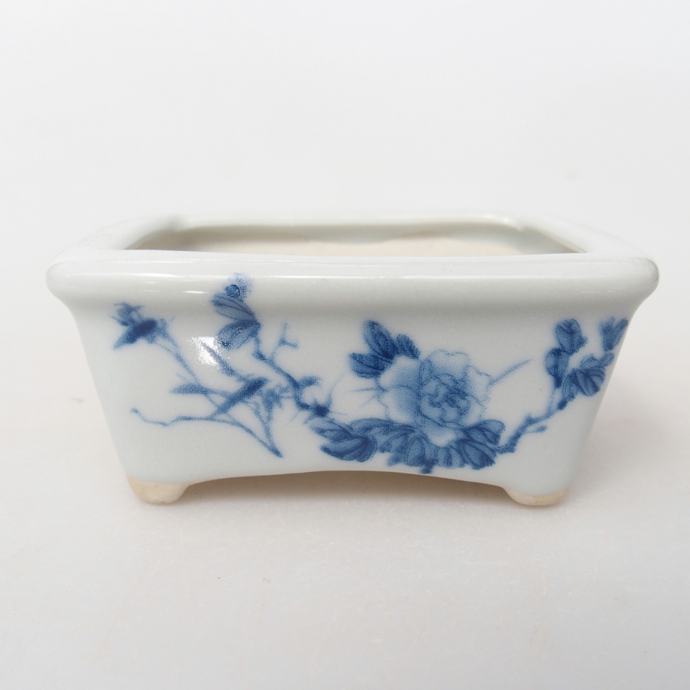 Mini bonsai 8 x 6,5 x 3,5 cm, bianco