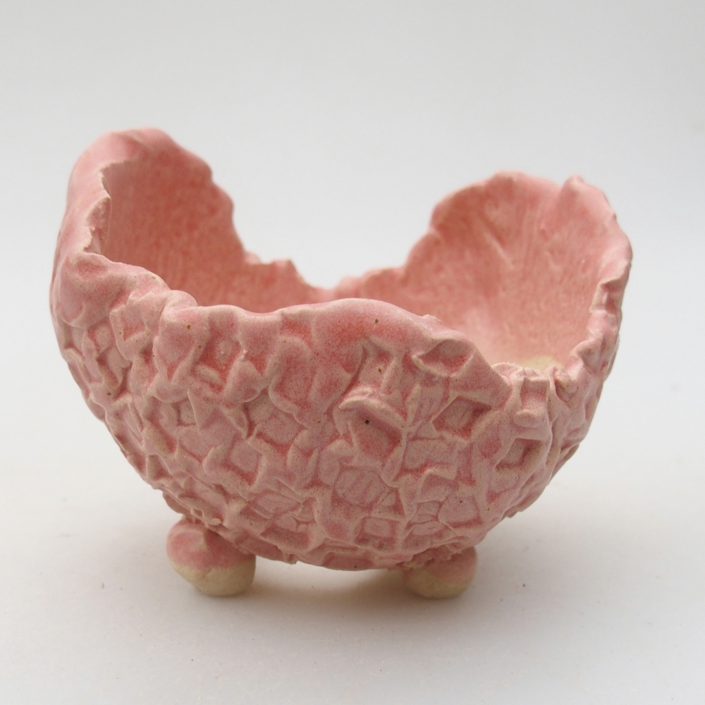 Conchiglia in ceramica 8,5 x 8 x 7,5 cm , colore rosa