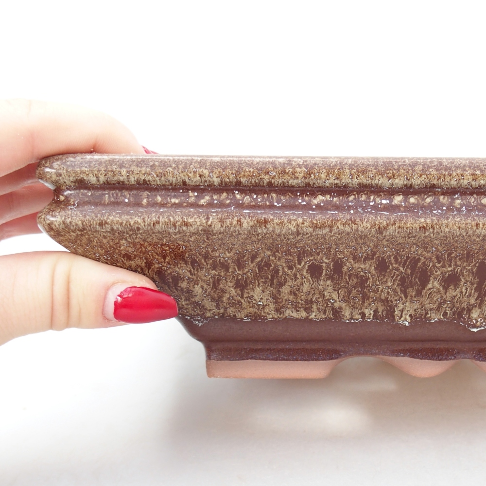 Ciotola 26 x 21 x 6,5 cm blu-verde