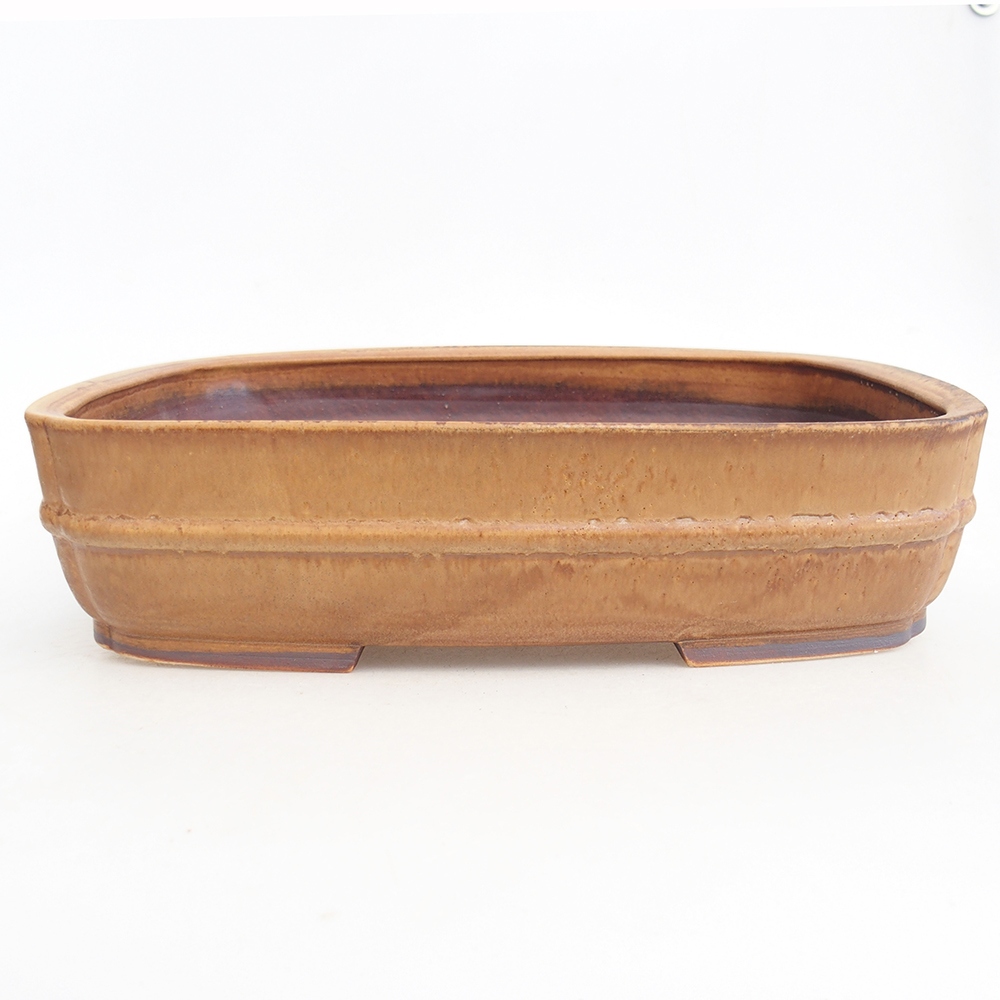 Ciotola bonsai in ceramica 29,5 x 24 x 7 cm, rosa