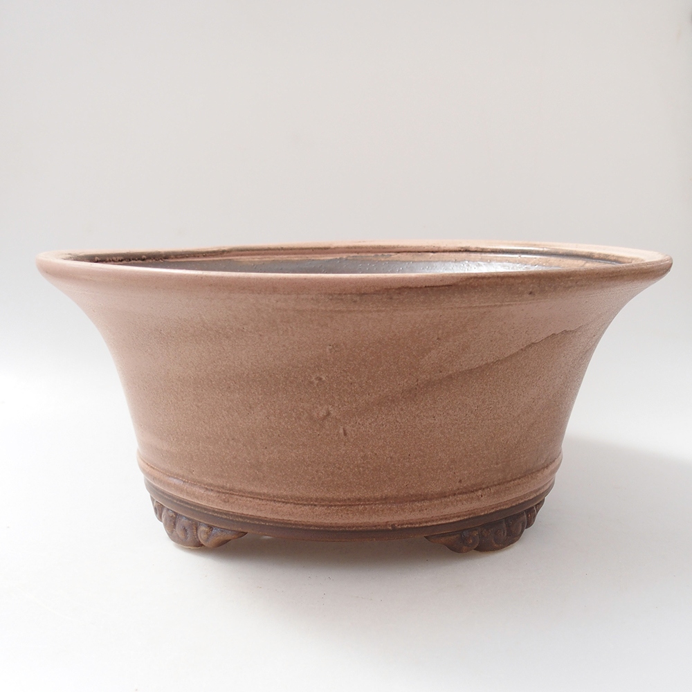 Ciotola bonsai in ceramica 29 x 29 x 12 cm, rosa