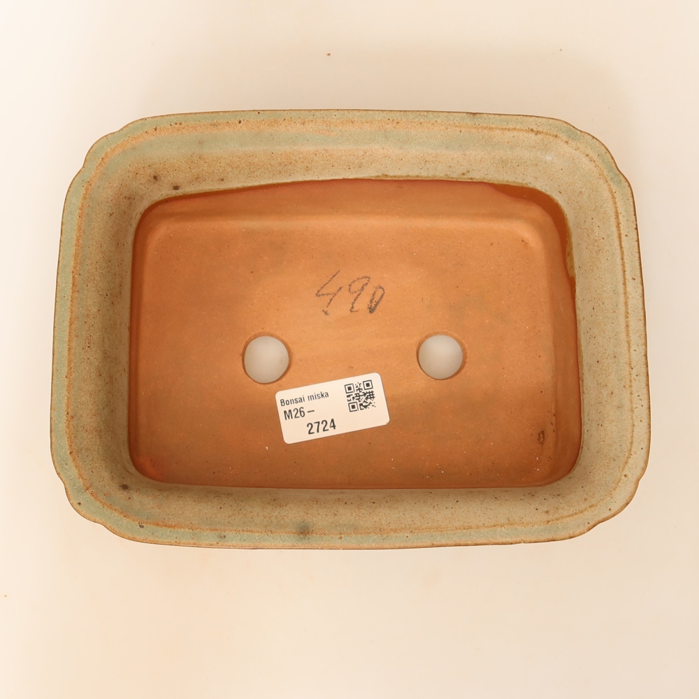 Ciotola in ceramica  20 x 15,5 x 5,5 cm, colore beige