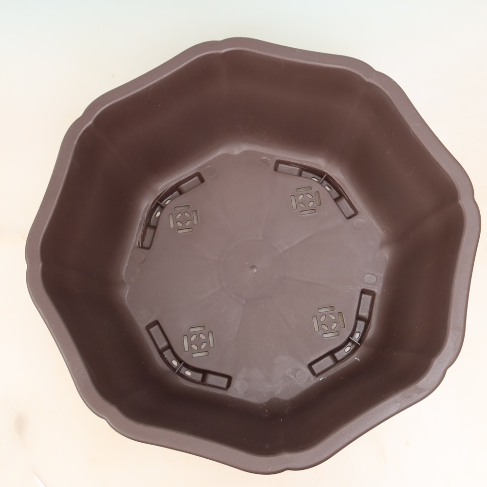 Vaso per bonsai in plastica MP-32 marrone - 49 x 47 x 17 cm