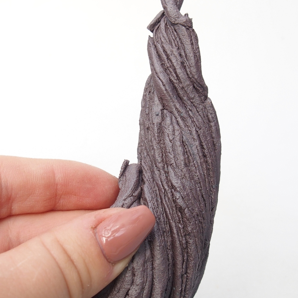 Conchiglia in ceramica 11 x 6,5 x 14,5 cm , colore metallizzato