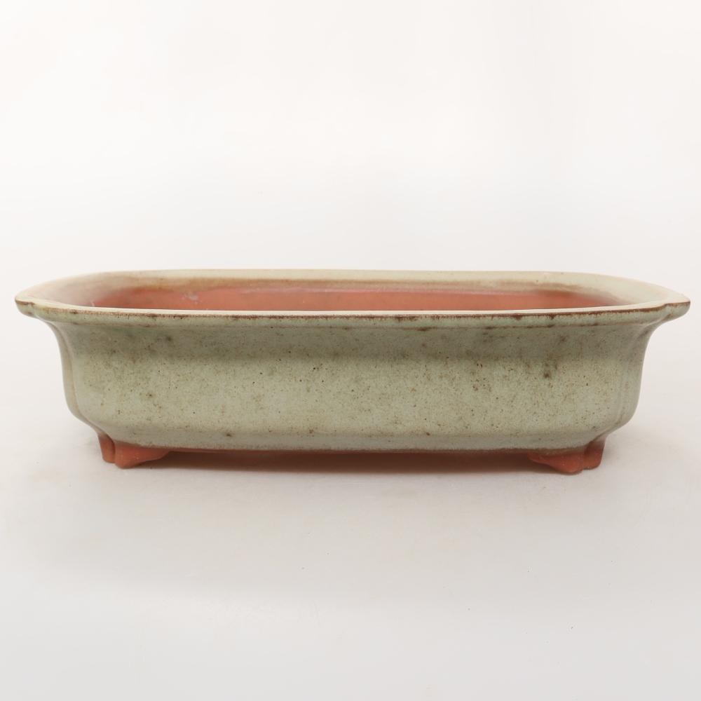 Ciotola in ceramica  24,5 x 17,5 x 6 cm, colore beige