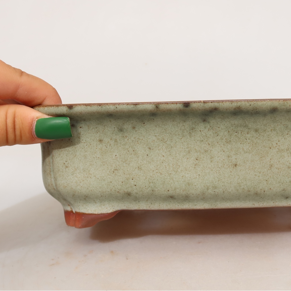 Ciotola in ceramica  24 x 17 x 6 cm, colore beige