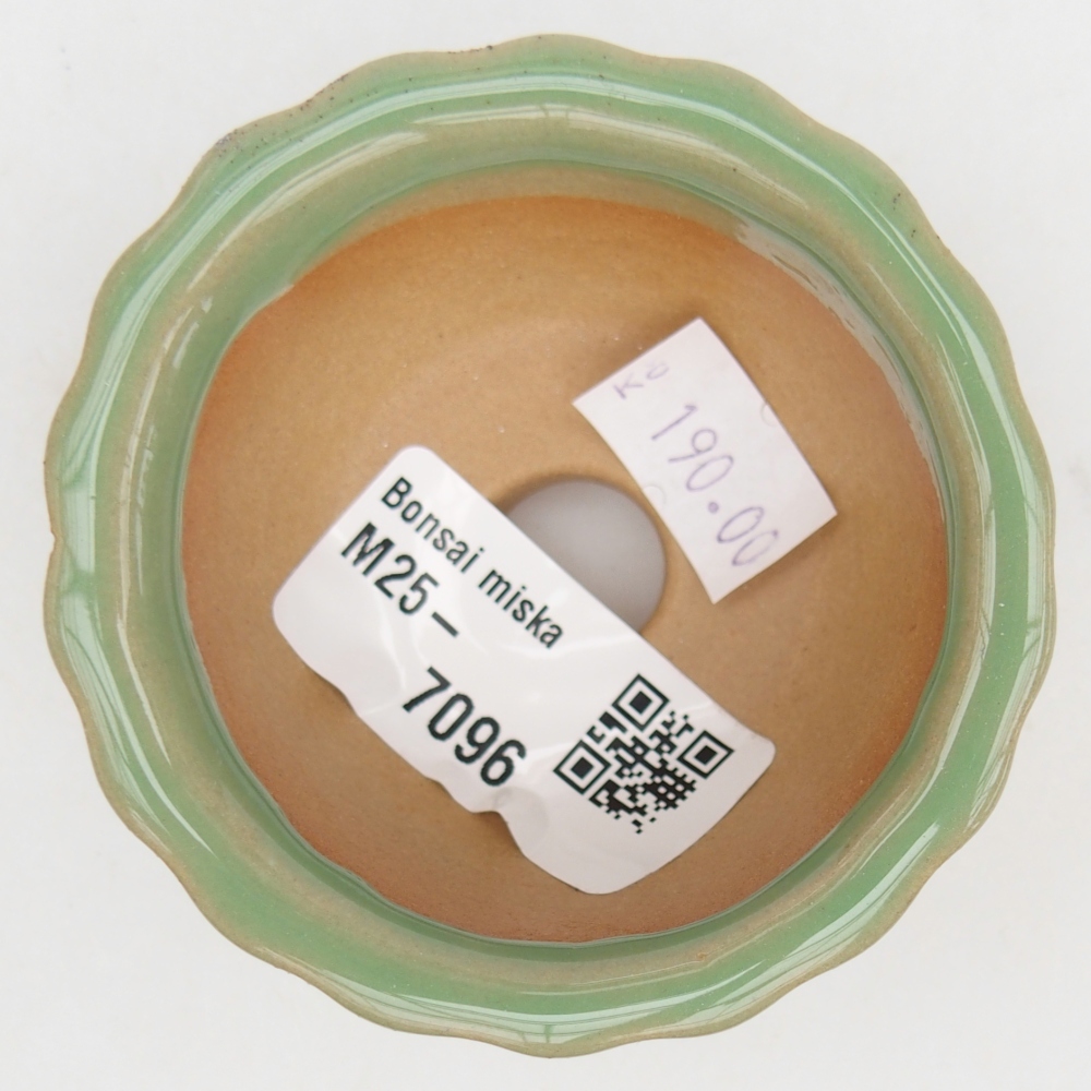 Ciotola bonsai in ceramica 26 x 26 x 8 cm, colore rosso