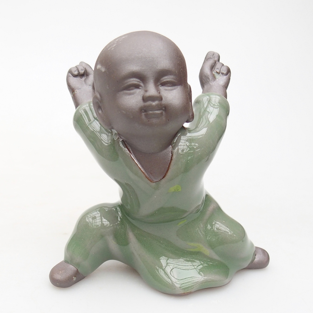 Figurina in ceramica 5 pezzi