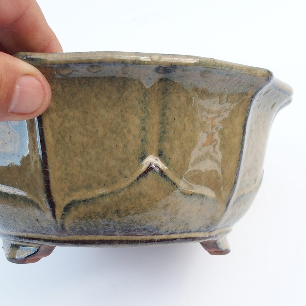 Ciotola 19 x 19 x 8,5 cm grigio