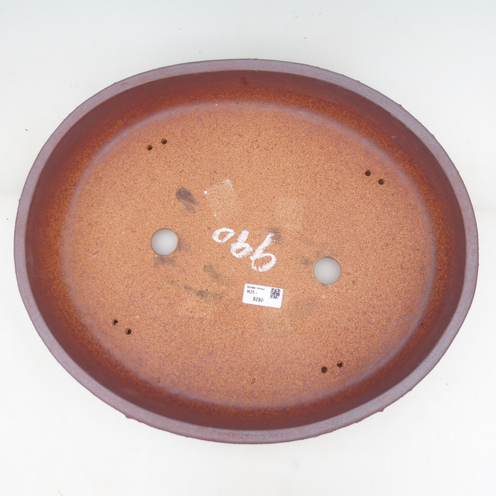 Ciotola per bonsai 44 x 37 x 9 cm , colore metallo - SOLO RITIRO PERSONALE o trasporto su pallet