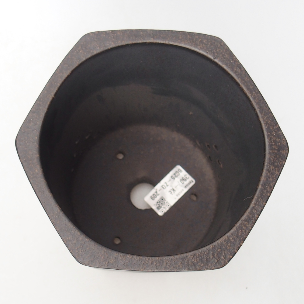 Ciotola 14,5 x 13 x 16,5 cm marrone ocra