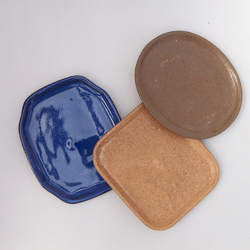 Piattino per bonsai ACTION B-2 - abbinato a bonsai di forma e colore