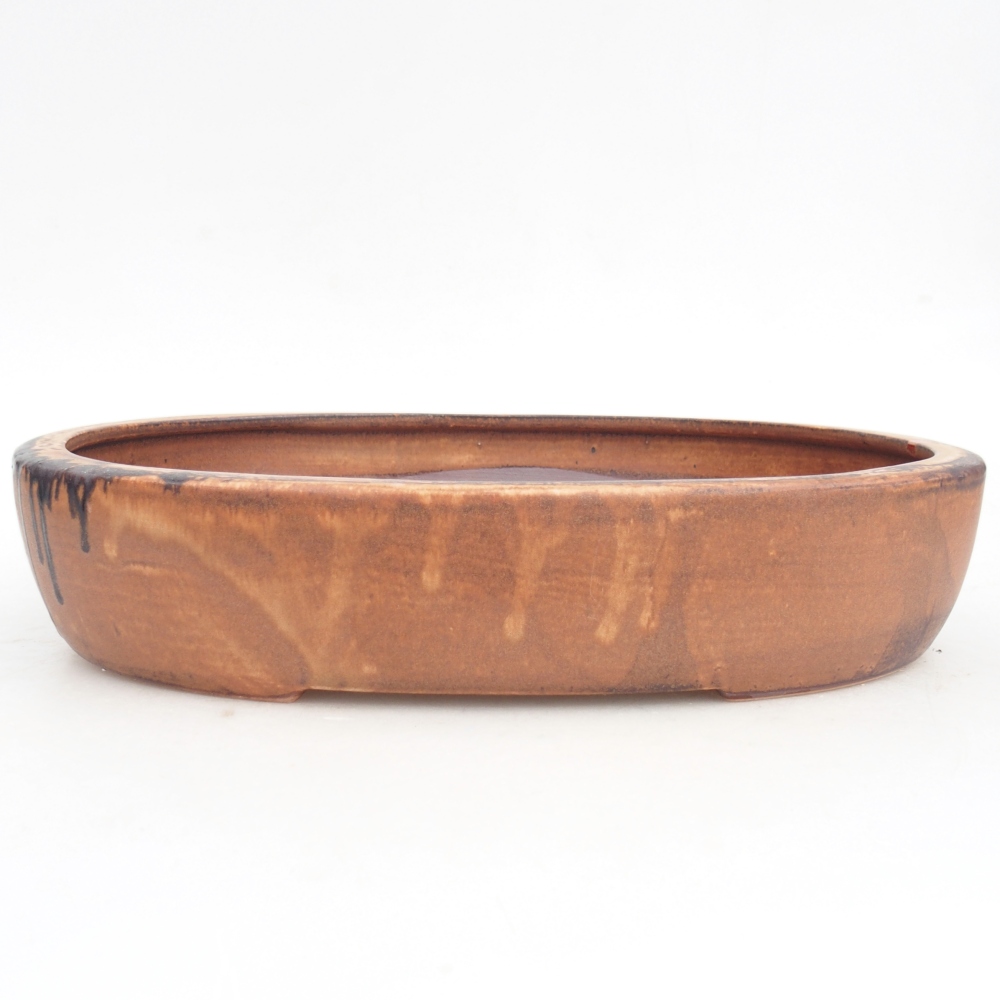 Ciotola bonsai in ceramica 27 x 21 x 5 cm, rosa