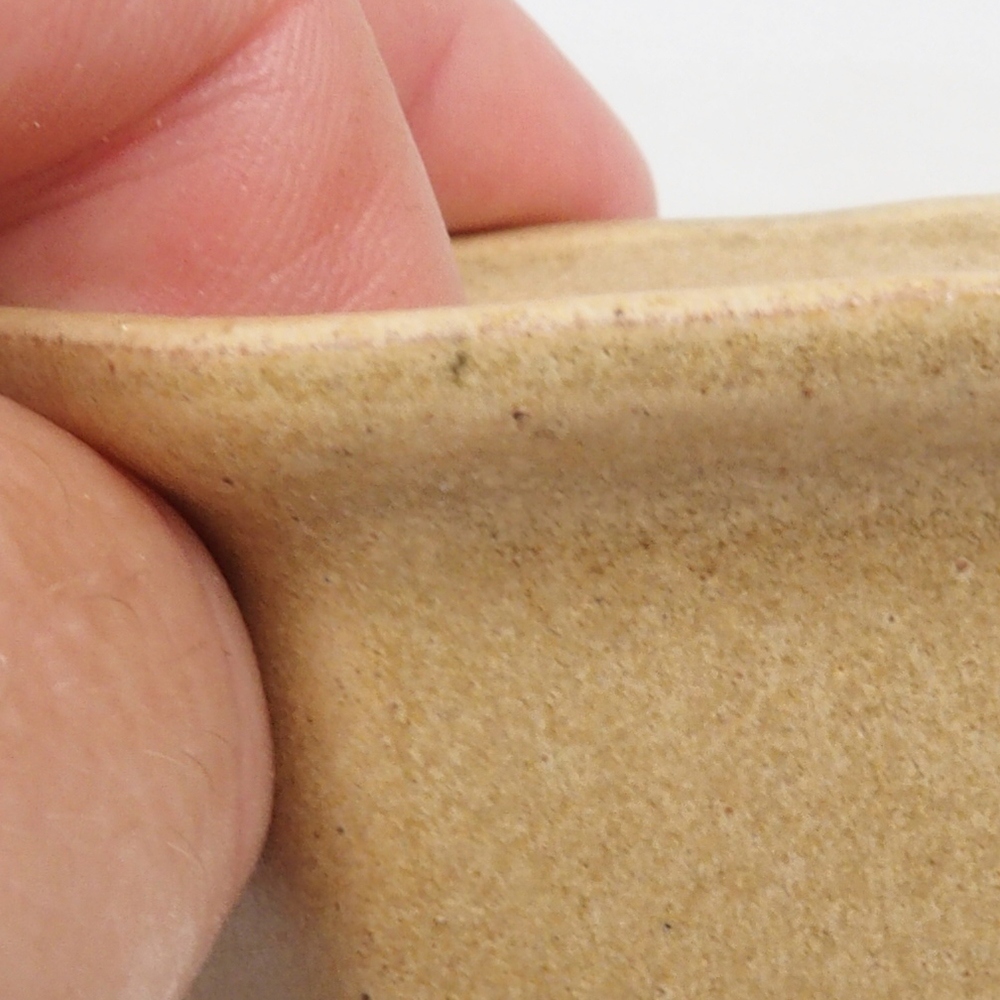 Ciotola per mini bonsai 7 x 7 x 5 cm, marrone