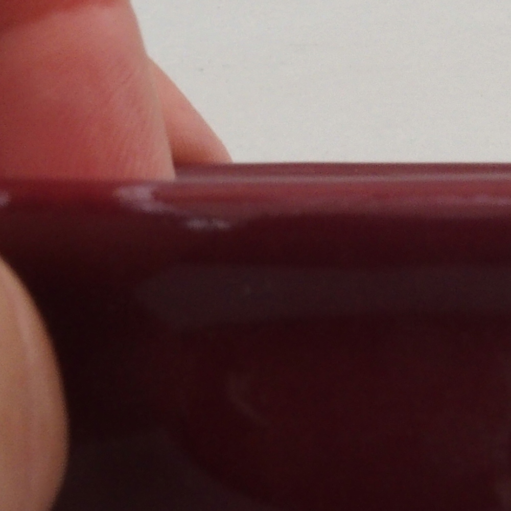 Mini bonsai 6 x 6 x 2,5 cm, bordeaux