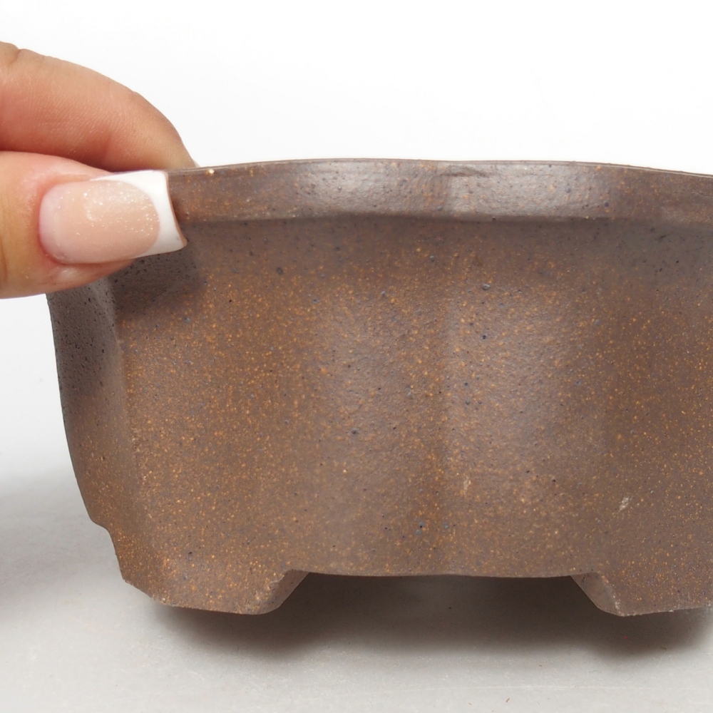 Ciotola 15 x 15 x 6,5 cm marrone