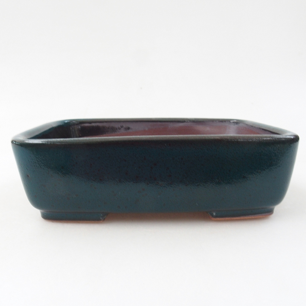 Ciotola bonsai in ceramica 15 x 12 x 4,5 cm, verde