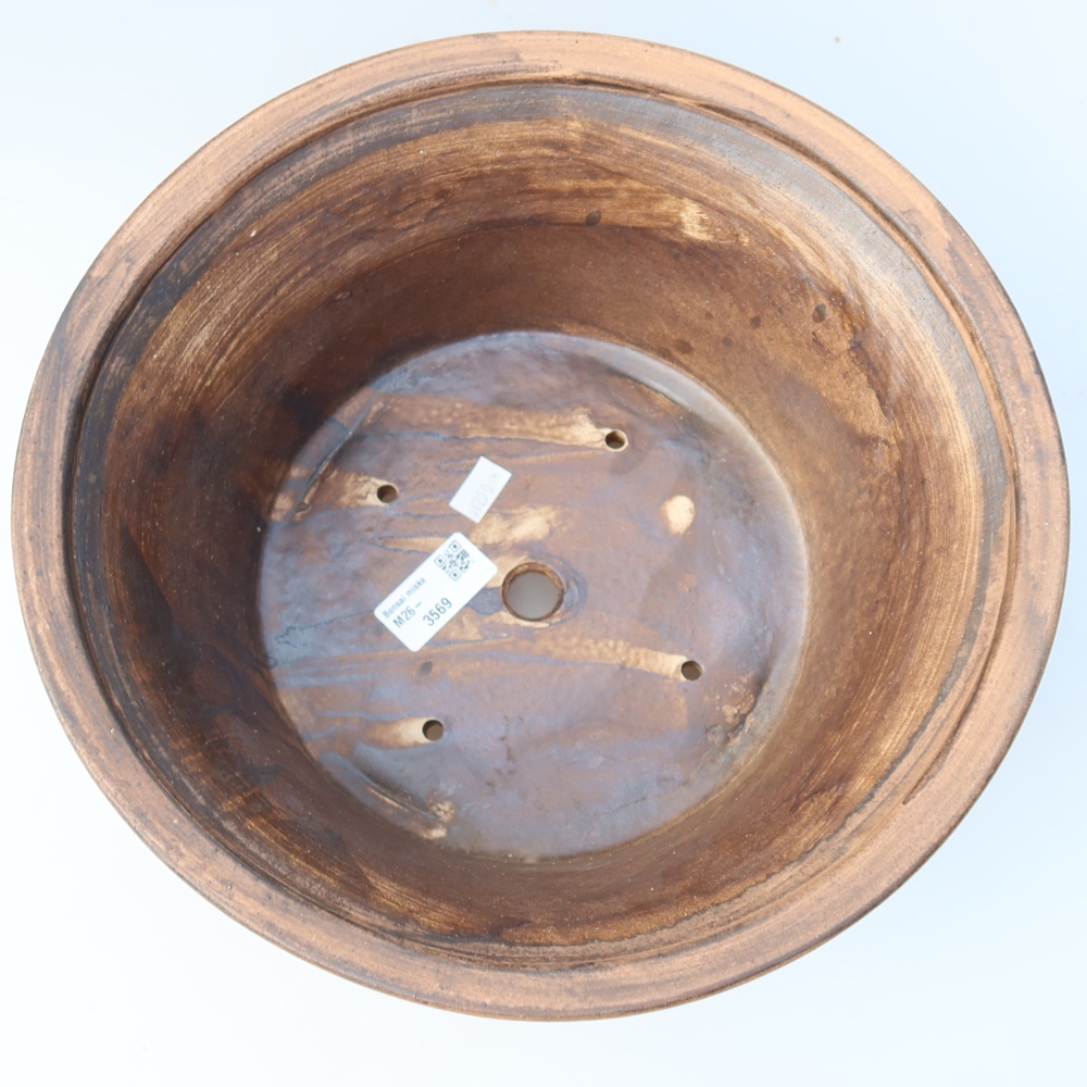 Vaso da bonsai in ceramica 29 x 29 x 12,5 cm, colore rosa