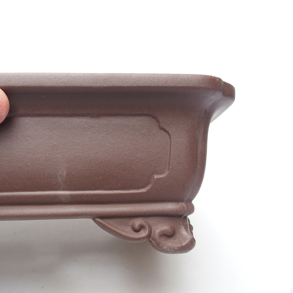 Ciotola 28 x 18 x 7,5 cm marrone