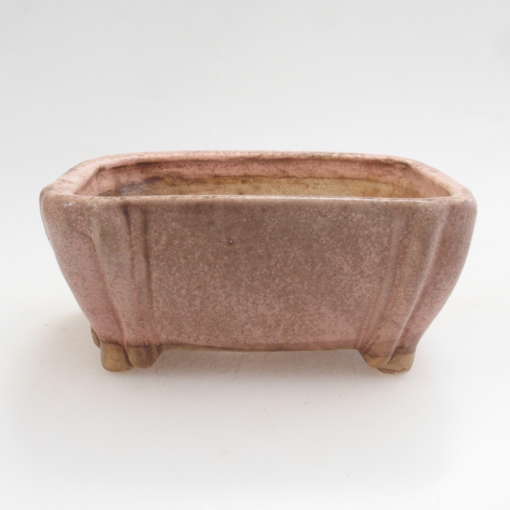 Ciotola per bonsai in ceramica 10 x 8,5 x 4 cm, marrone