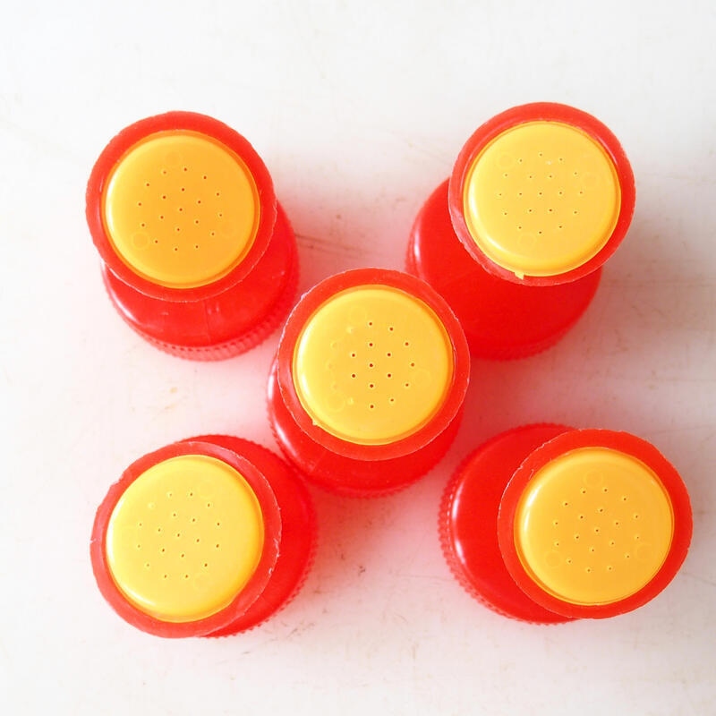 Irrigatore bonsai per bottiglia in PET 5pz irrigatore rosso