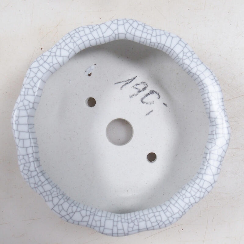 Ciotola bonsai 10,5 x 10,5 x 4 cm, colore raku