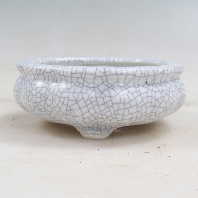 Ciotola bonsai 10,5 x 10,5 x 4 cm, colore raku