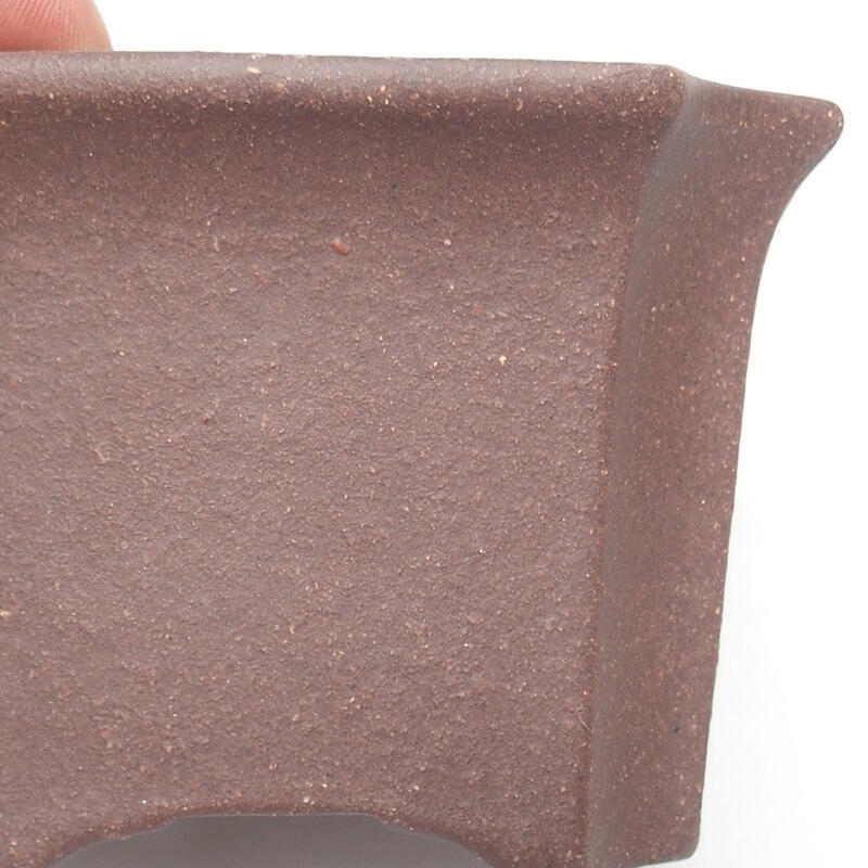 Ciotola per bonsai 10 x 10 x 7 cm, marrone