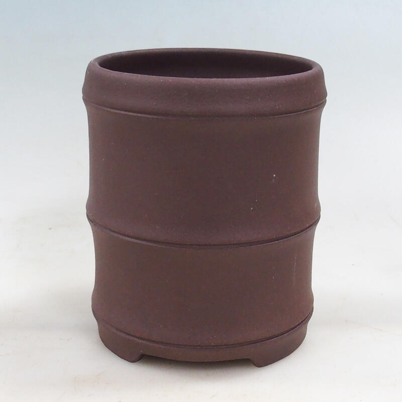 Ciotola per bonsai 11 x 11 x 13 cm, marrone