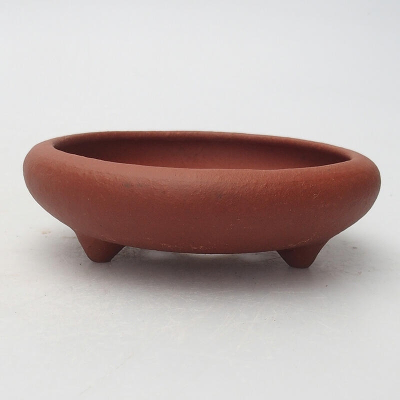 Ciotola bonsai 11 x 11 x 3,5 cm, colore mattone