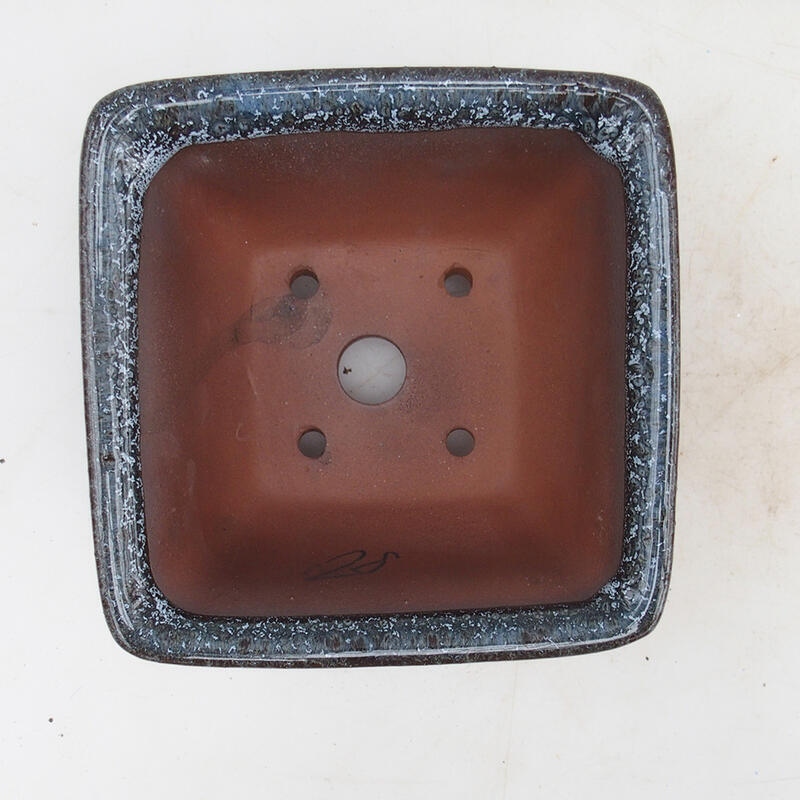 Ciotola per bonsai 12 x 12 x 7 cm, marrone