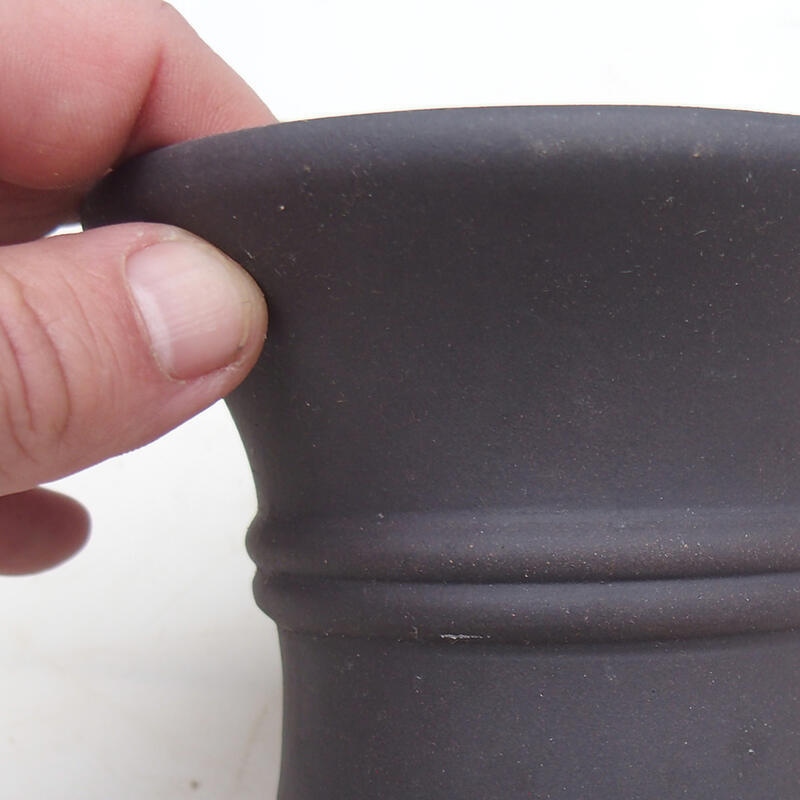 Ciotola per bonsai 13 x 13 x 8 cm, nera