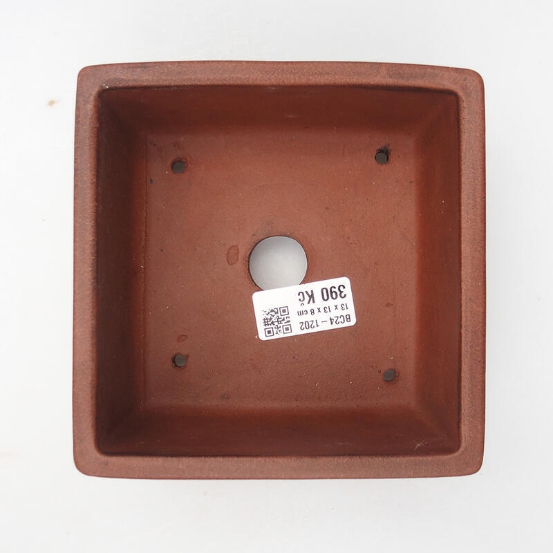 Ciotola per bonsai 13 x 13 x 8 cm, marrone