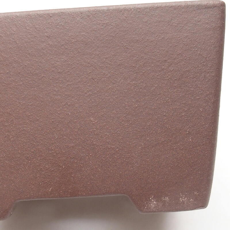 Ciotola per bonsai 13 x 13 x 8 cm, marrone