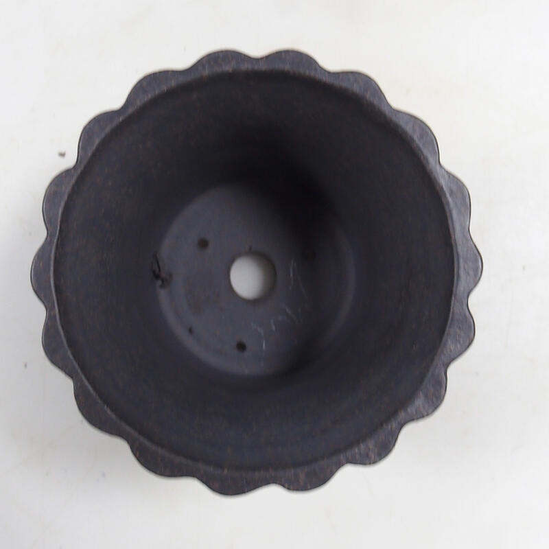 Ciotola per bonsai 13 x 13 x 9,5 cm, marrone