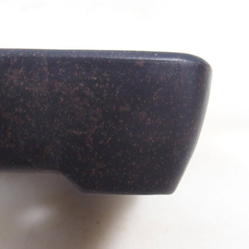 Ciotola per bonsai 14,5 x 10,5 x 4,5 cm, colore marrone