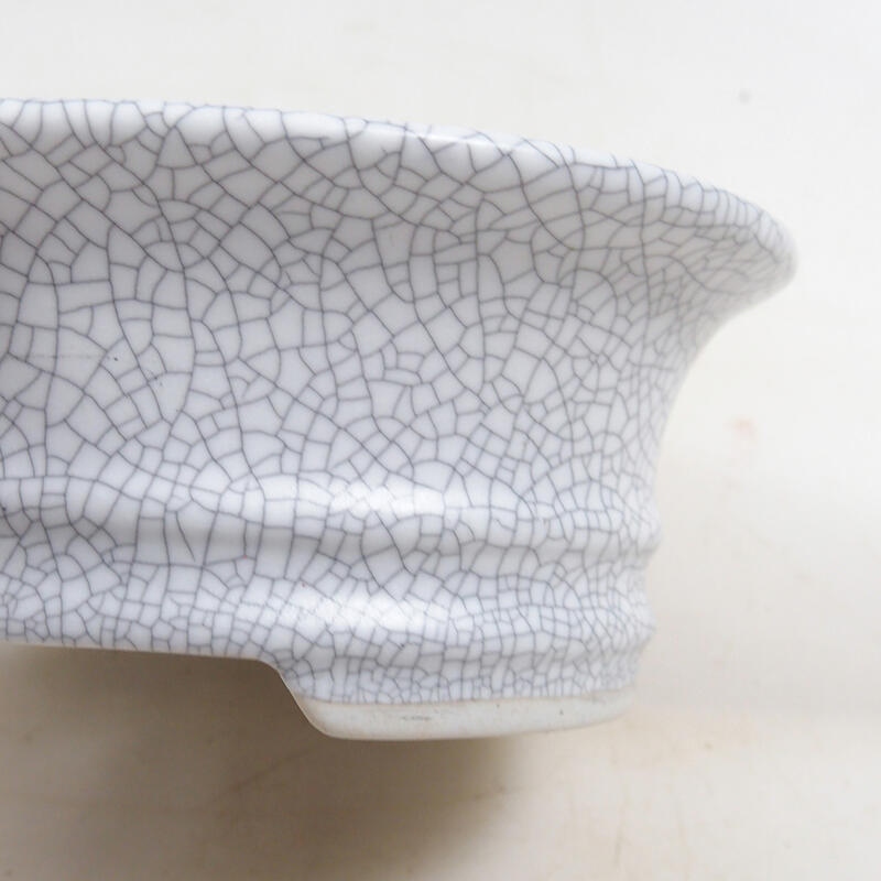 Ciotola bonsai 14,5 x 11,5 x 5,5 cm, colore raku