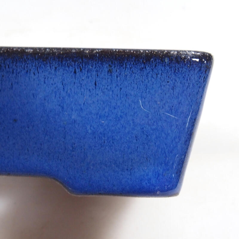 Ciotola bonsai 14,5 x 11 x 4,5 cm, colore blu