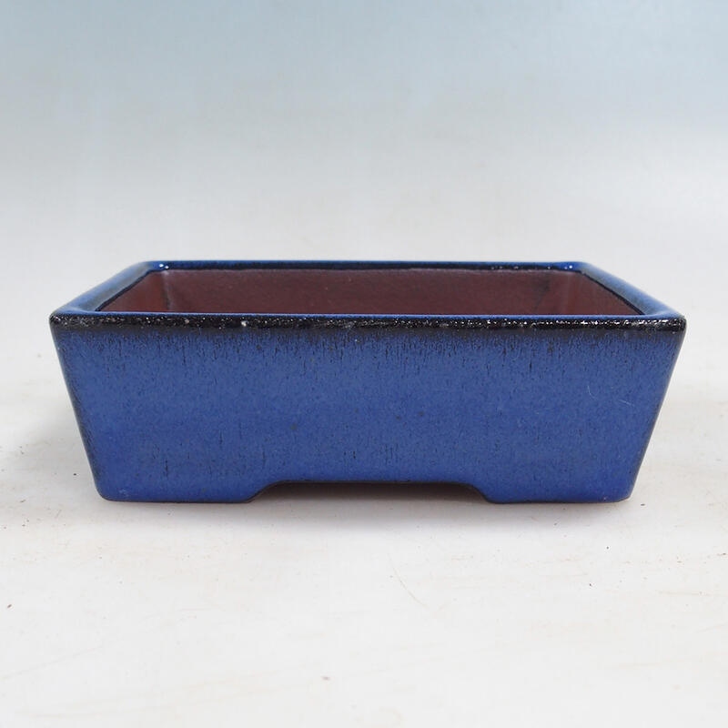 Ciotola bonsai 14,5 x 11 x 4,5 cm, colore blu