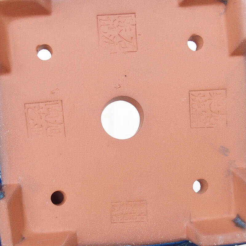 Ciotola per bonsai 15,5 x 15,5 x 5,5 cm, colore blu