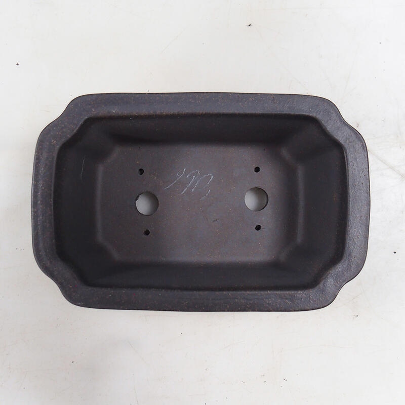 Ciotola per bonsai 15 x 10 x 6 cm, marrone