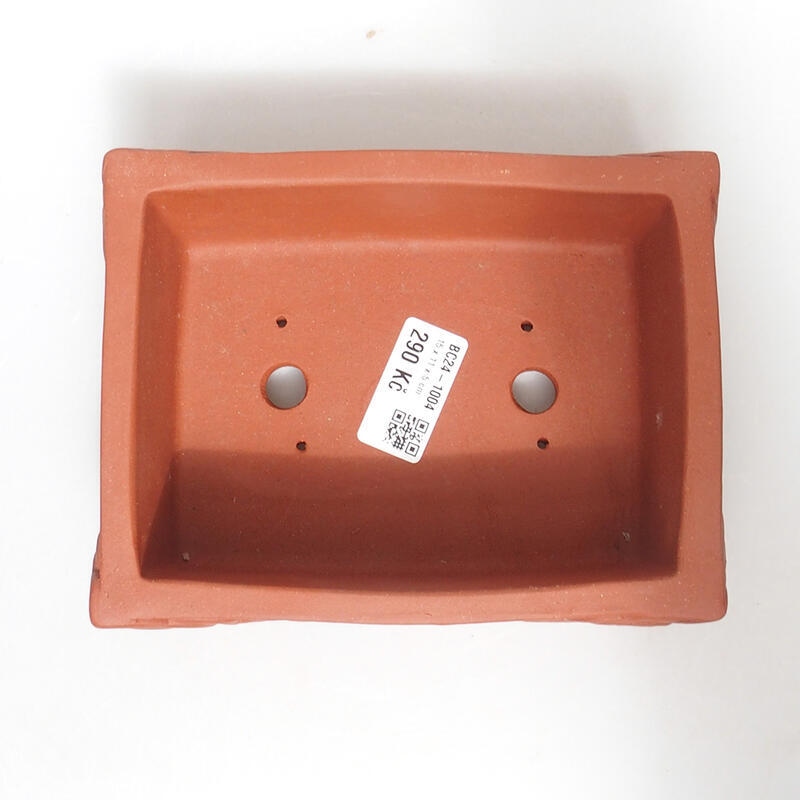 Ciotola bonsai 16 x 12 x 7 cm, colore mattone