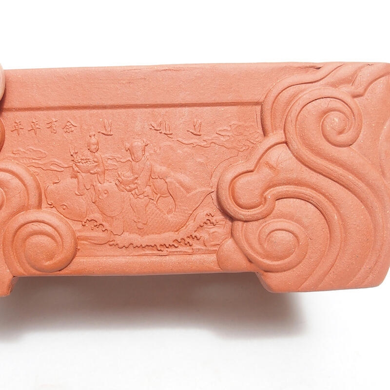 Ciotola bonsai 16 x 12 x 7 cm, colore mattone