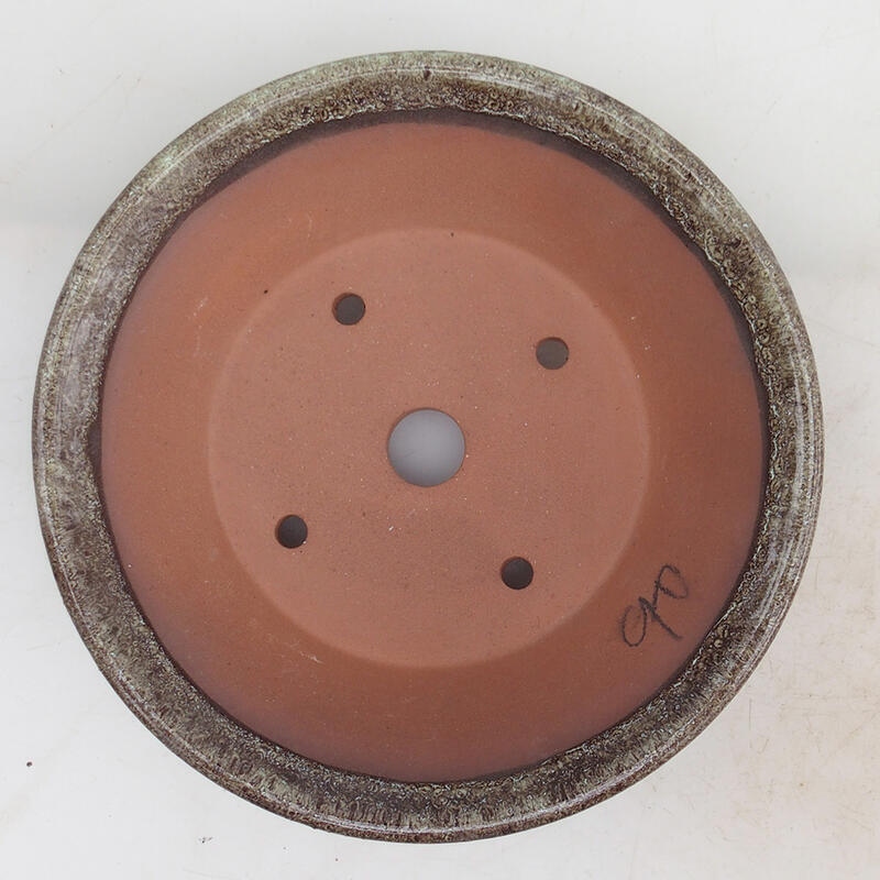 Ciotola per bonsai 16 x 16 x 4,5 cm, marrone