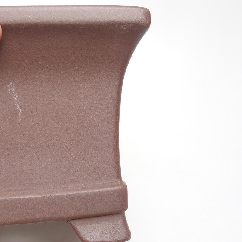 Ciotola per bonsai 17 x 17 x 12 cm, marrone